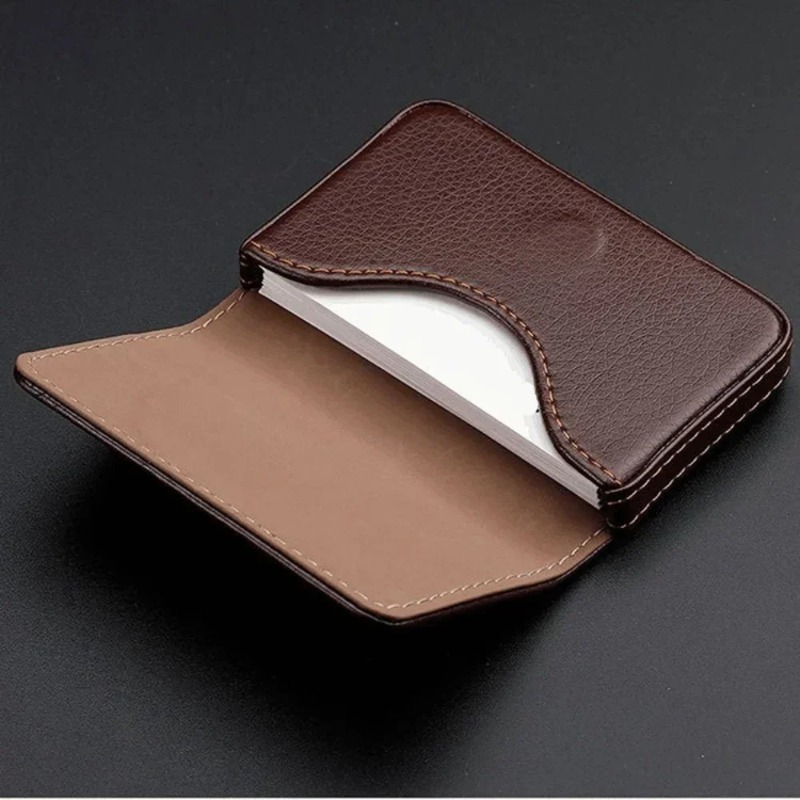 Women Fashion Visiting Card - Porte-cartes de crédit en cuir PU