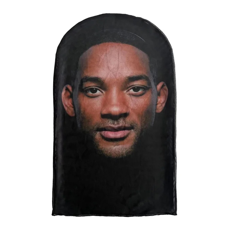 Women'S Fashion Hoodie - Masque facial intégral en maille élastique