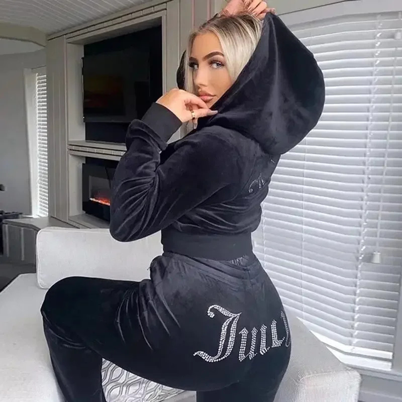 Women'S Fashion Hoodie - 2025 nouveau hiver juteux Coutoure survêtement