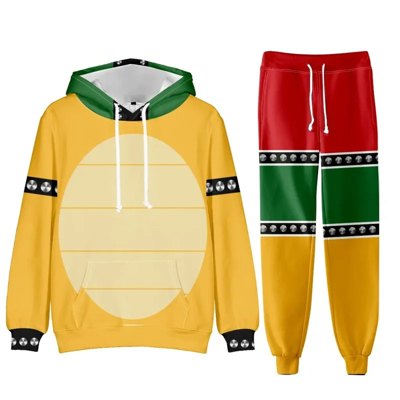 Women'S Fashion Hoodie - L2025l nouveau Cosplay Super frères Bowser