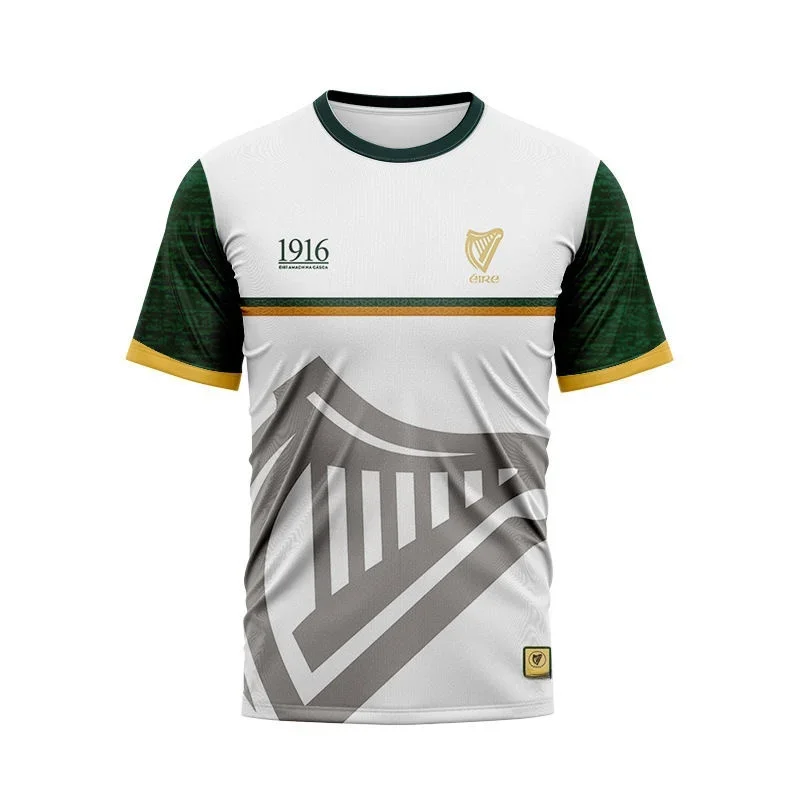 Women'S Fashion Rugby Shirt - T-shirt d'été imprimé en 3D pour