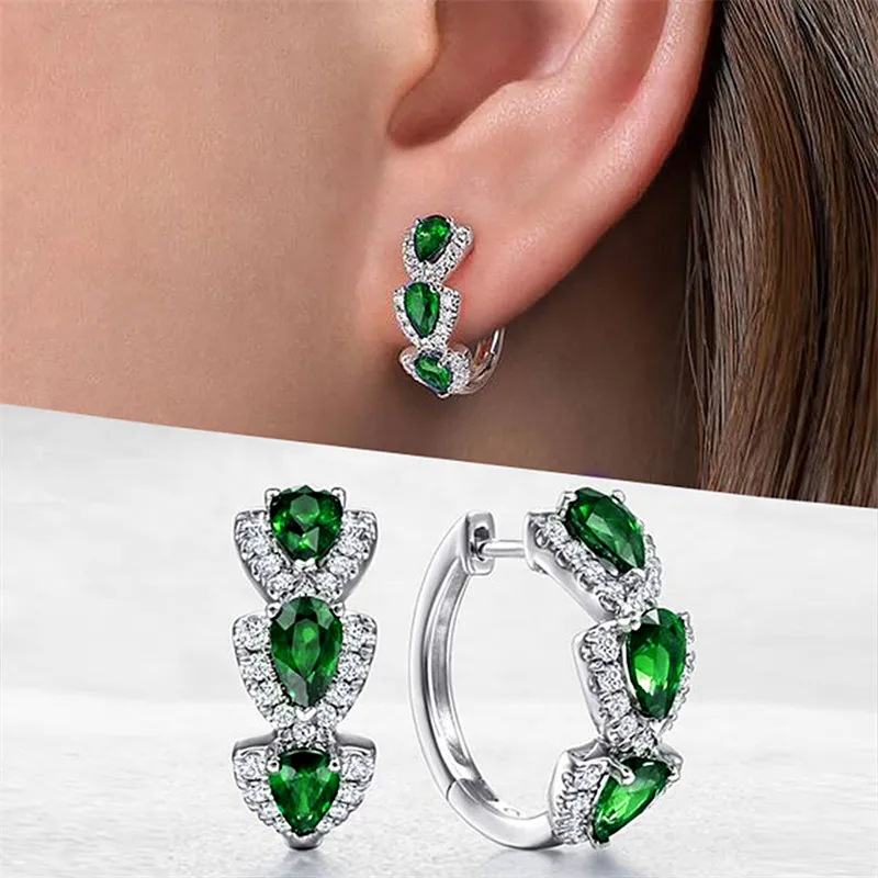 Women'S Fashion Magazine - Nouvelles boucles d'oreilles créoles en zircon