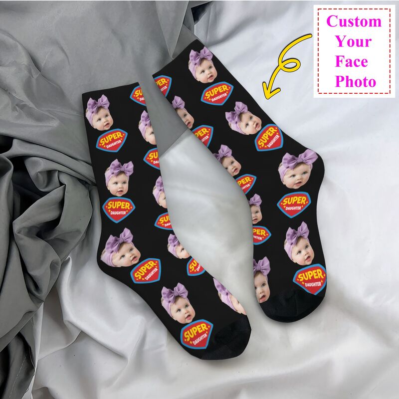 Women Fashion Designer Dresses Photos - Super fille robe personnalisée chaussettes hommes