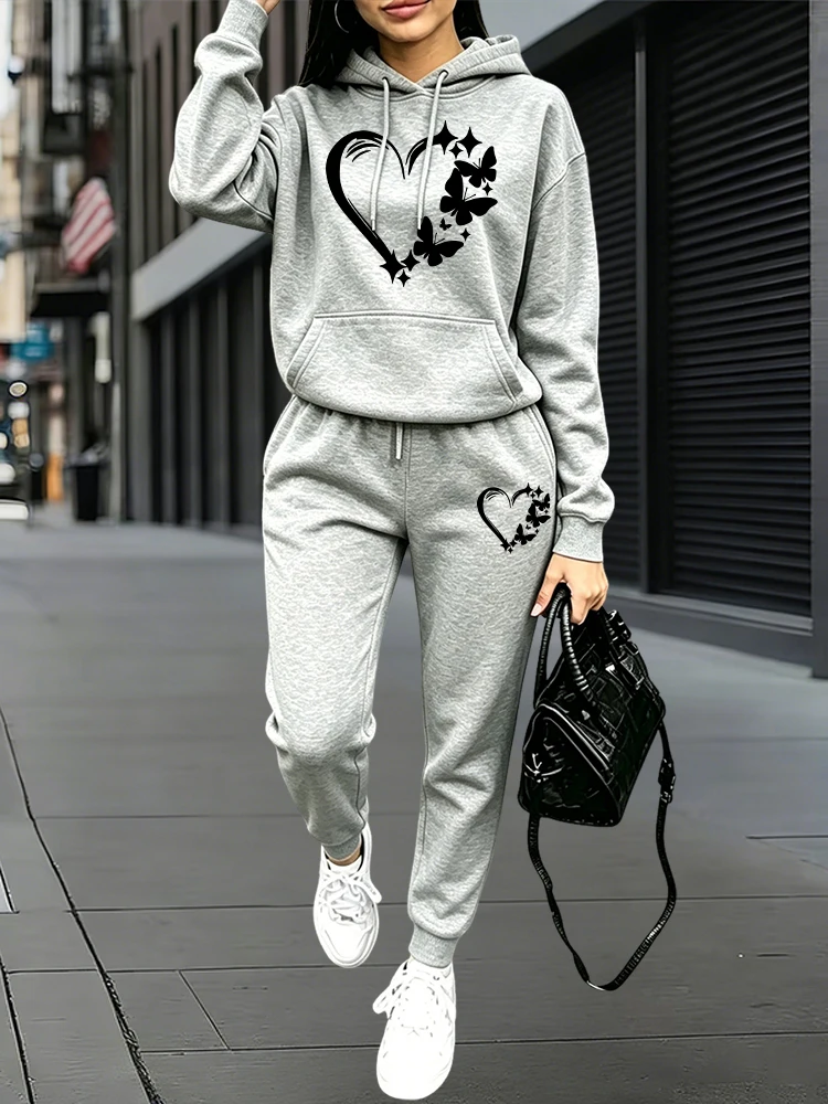 Women'S Fashion Hoodie - Nouvelle Collection 2026 : Ensemble Survêtement