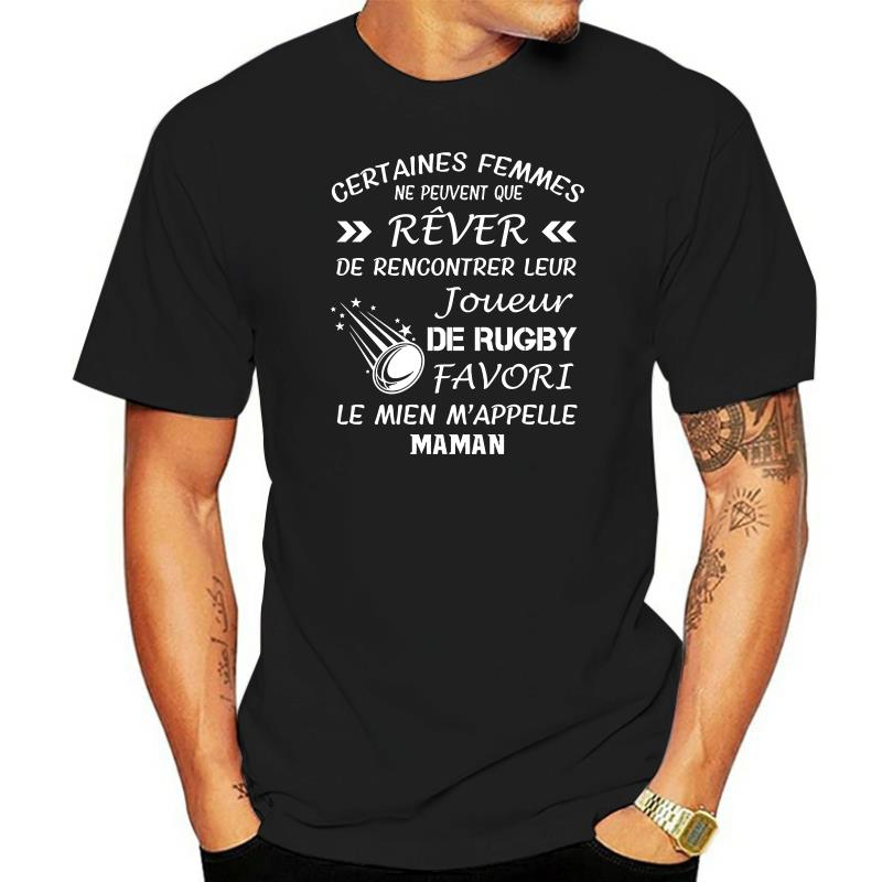 Women'S Fashion Rugby Shirt - MAMAN RUGBY T-shirt pour hommes et
