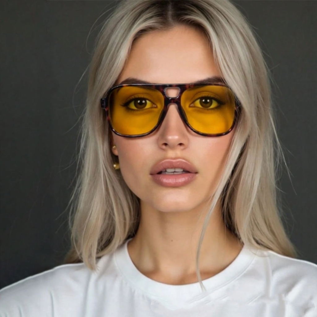Women'S Fashion Eyeglass Frames - Nouvelles lunettes de soleil aviateur vintage