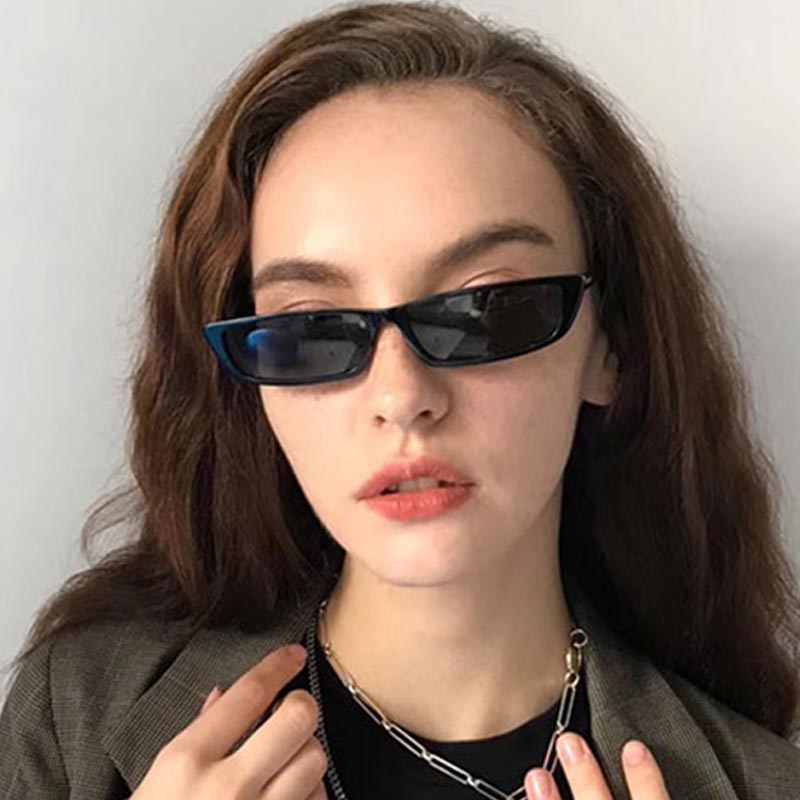 Women'S Fashion Eyeglass Frames - Lunettes de soleil rectangulaires tendance pour