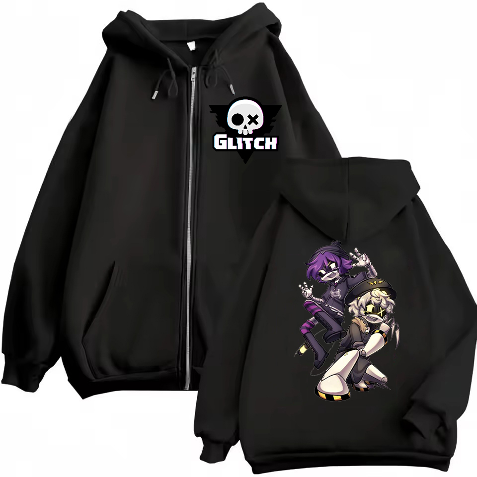 Women'S Fashion Zip Hoodie - Anime Murder Drones sweat à capuche