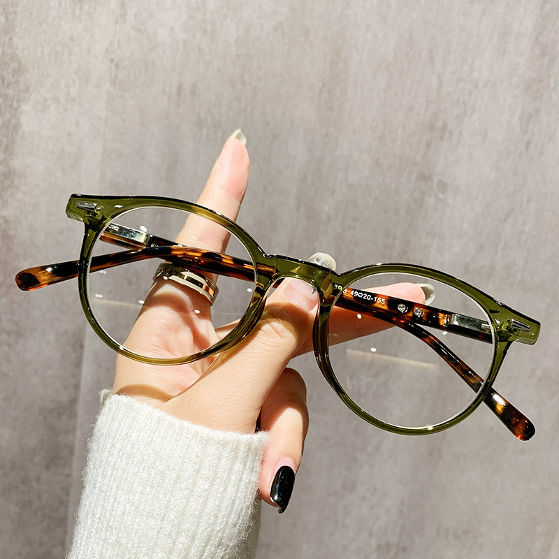 Women'S Fashion Glasses Non Prescription - Lunettes anti-lumière bleue rétro ultralégères pour