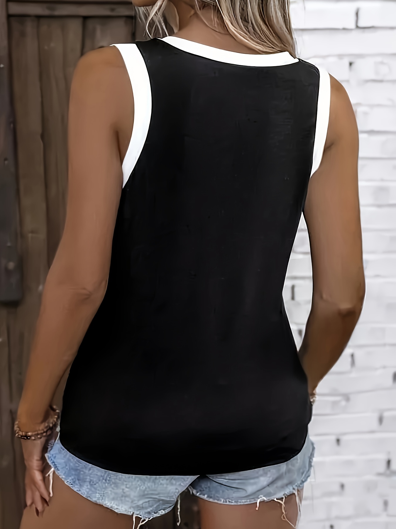 Débardeur sans manches à col e - V Neck Cami Top avis et prix