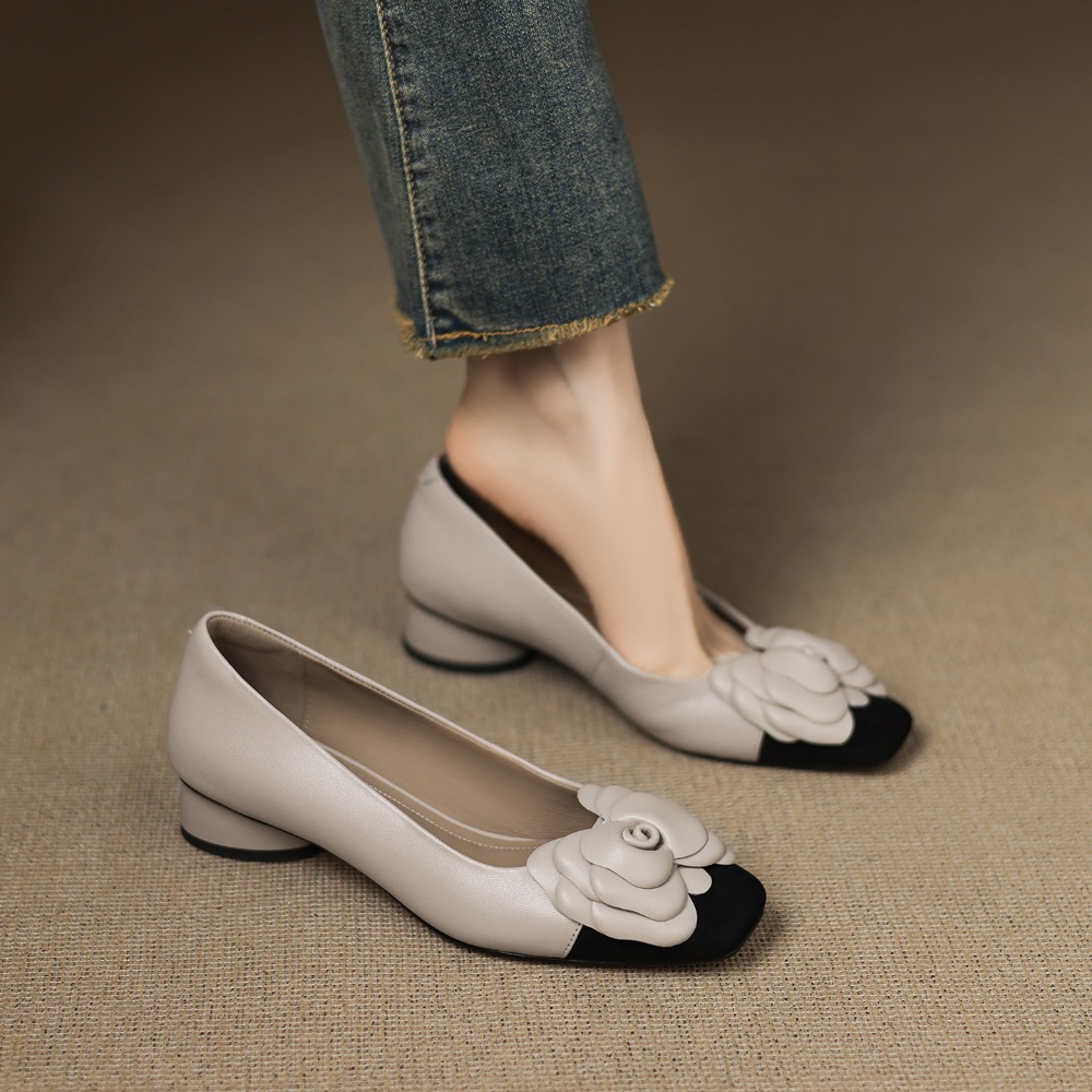 Chaussures simples à fleurs à  - Women'S Fashion Footwear avis et prix