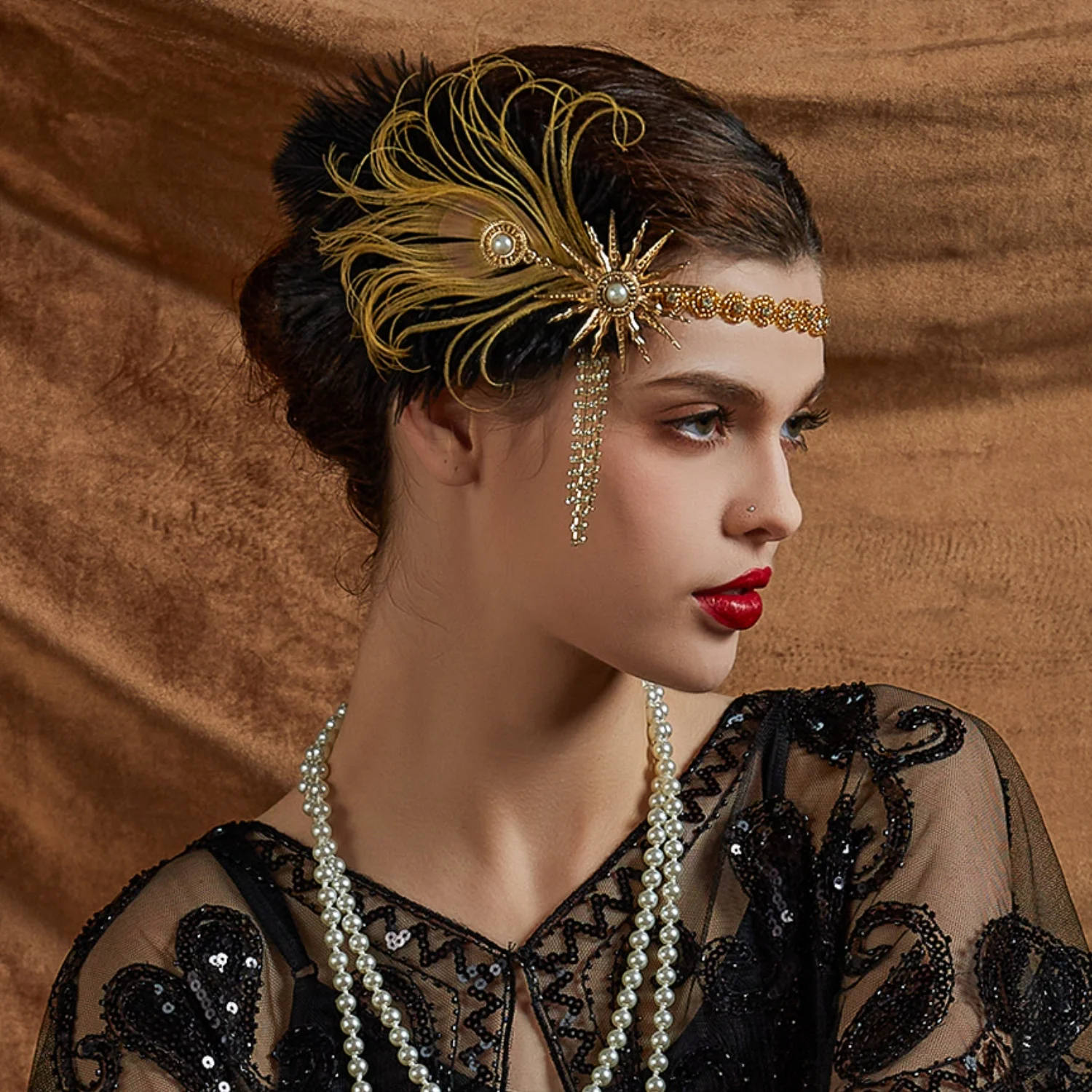 Strass bandeau 1920s Vintage G - Women'S Fashion In The 1920S avis et prix