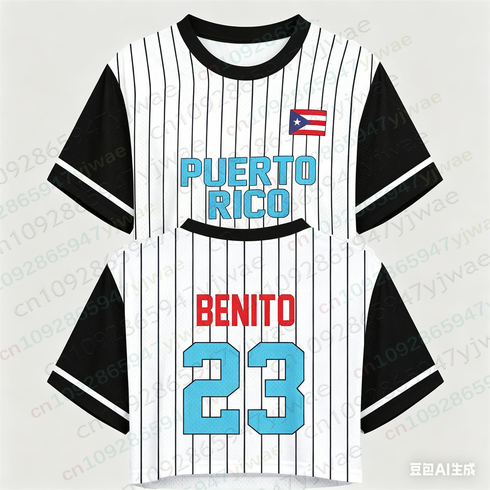 Crop top en jersey Porto Rico, - Women'S Fashion Rugby Shirt avis et prix