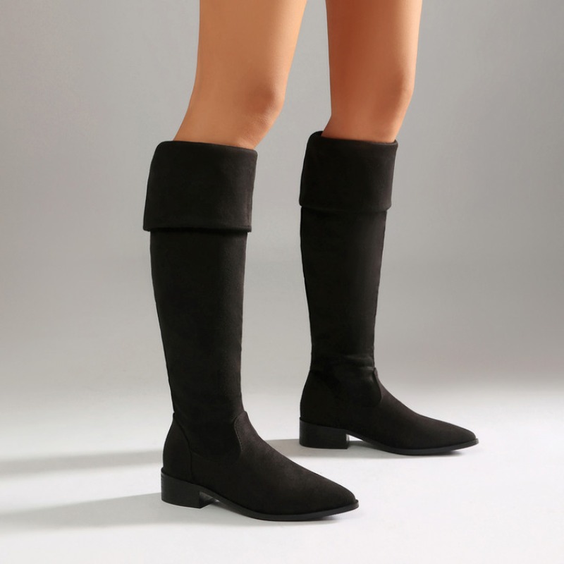 Bottes noires à talons hauts e - Women Fashion Over 40 avis et prix