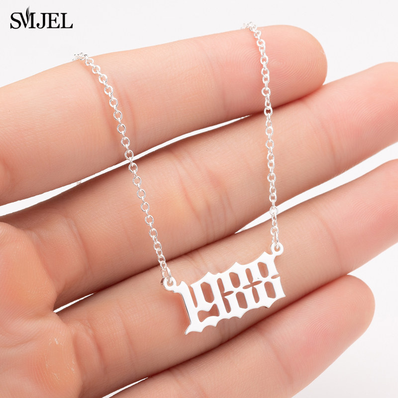 SMJEL Colliers personnalisés a - Women'S Fashion Year 2000 avis et prix
