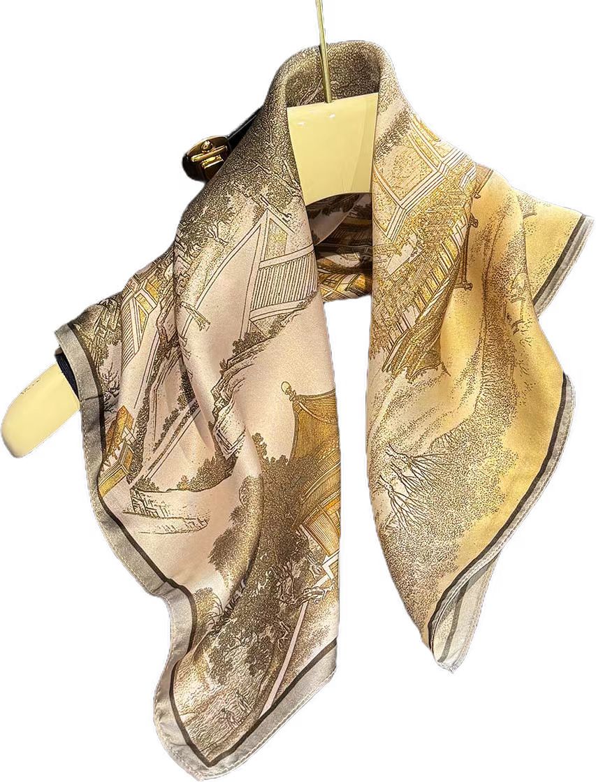 Marque 100% Foulard en soie na - Women'S Fashion Poncho avis et prix