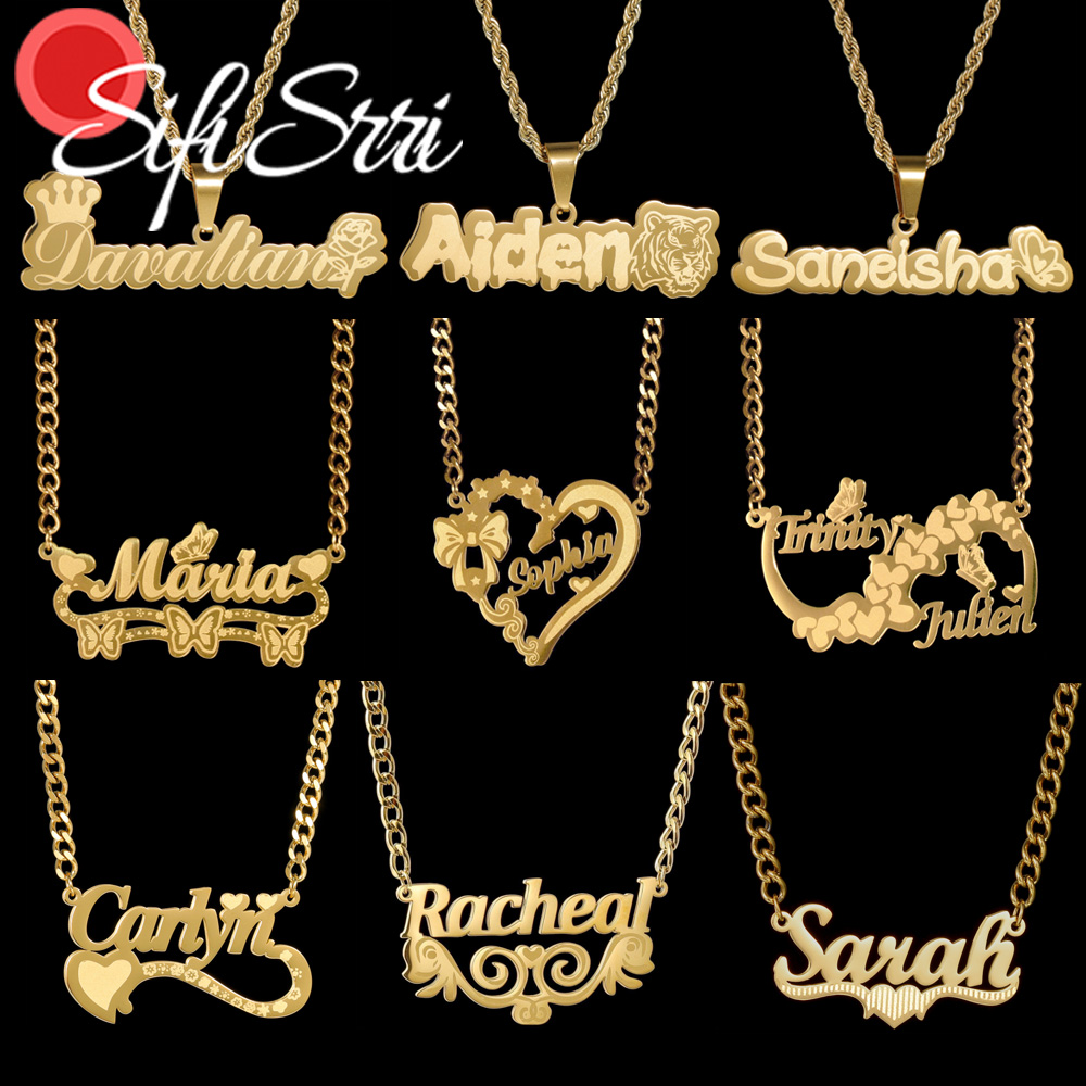 Sifisrri – collier avec nom pe - Women'S Fashion Labels avis et prix