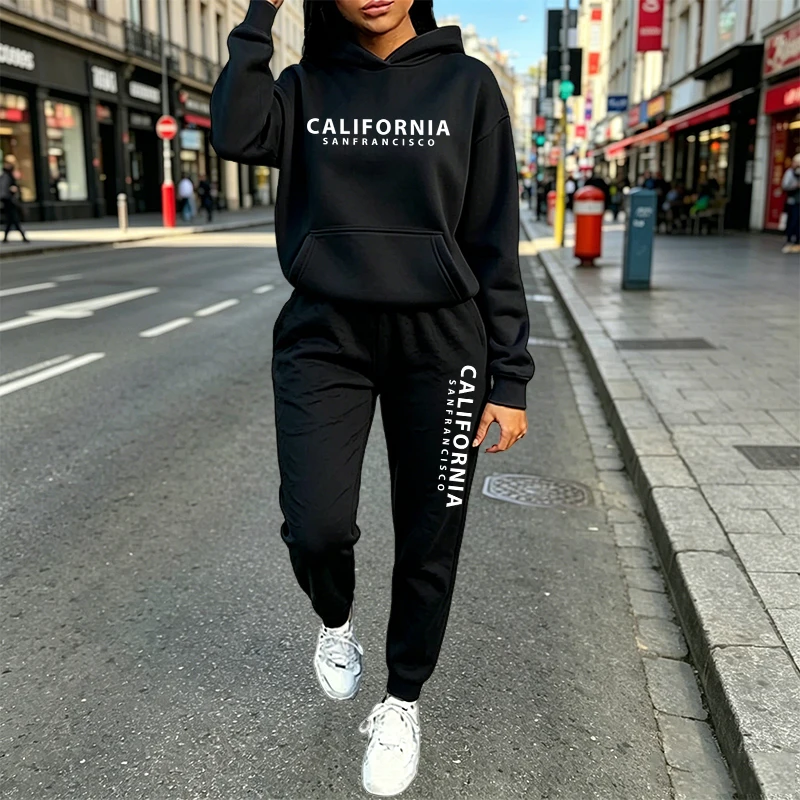 Ensemble de survêtement décont - Women'S Fashion Hoodie avis et prix