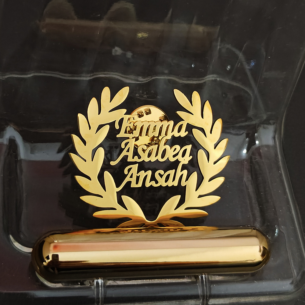 Broche personnalisée en acier  - Women Fashion Fun avis et prix