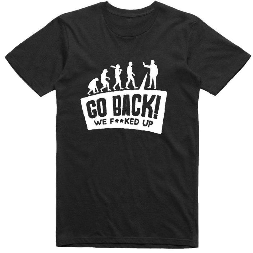 Hommes T-shirt drôle Evolution - Women Fashion Evolution avis et prix