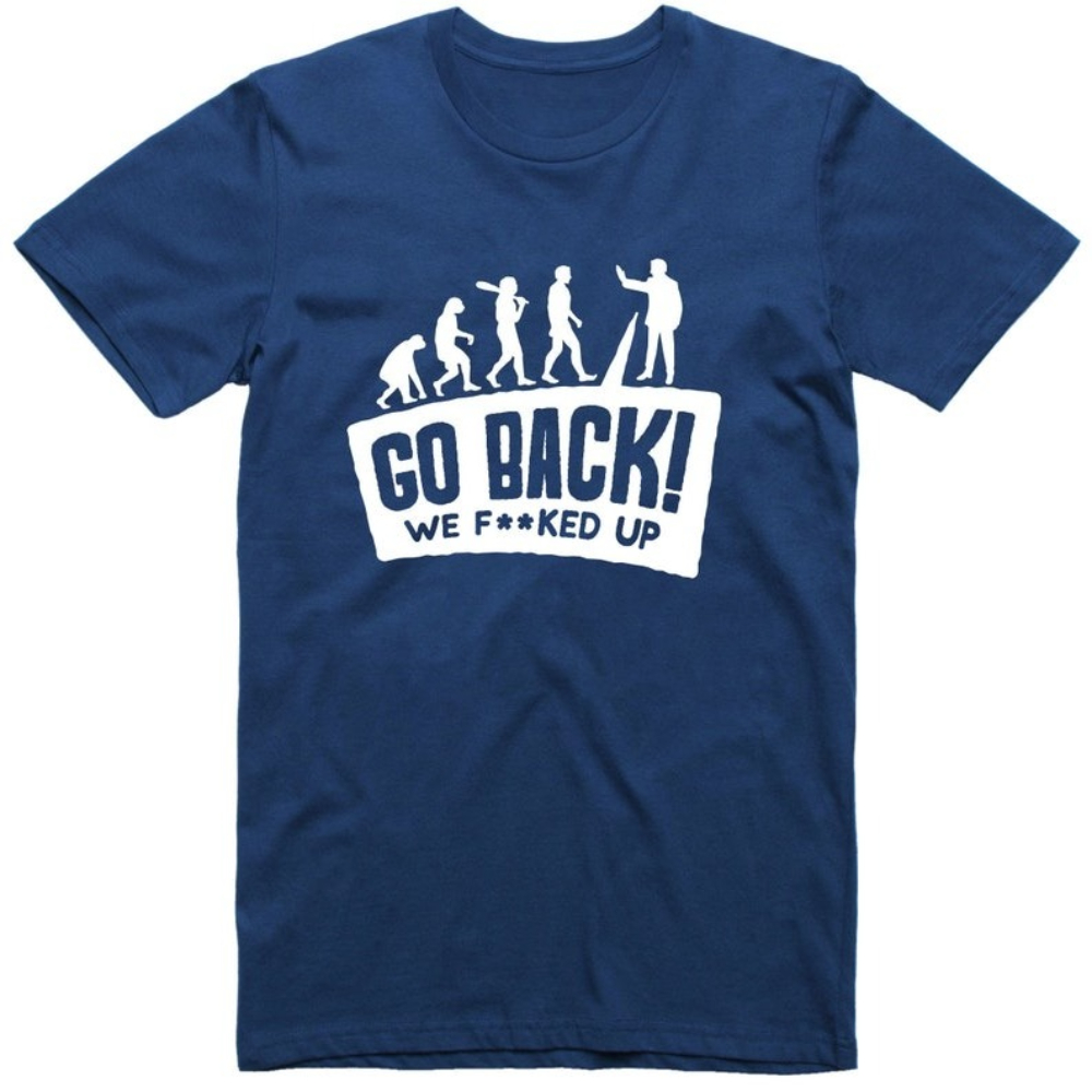Hommes T-shirt drôle Evolution - Women Fashion Evolution avis et prix