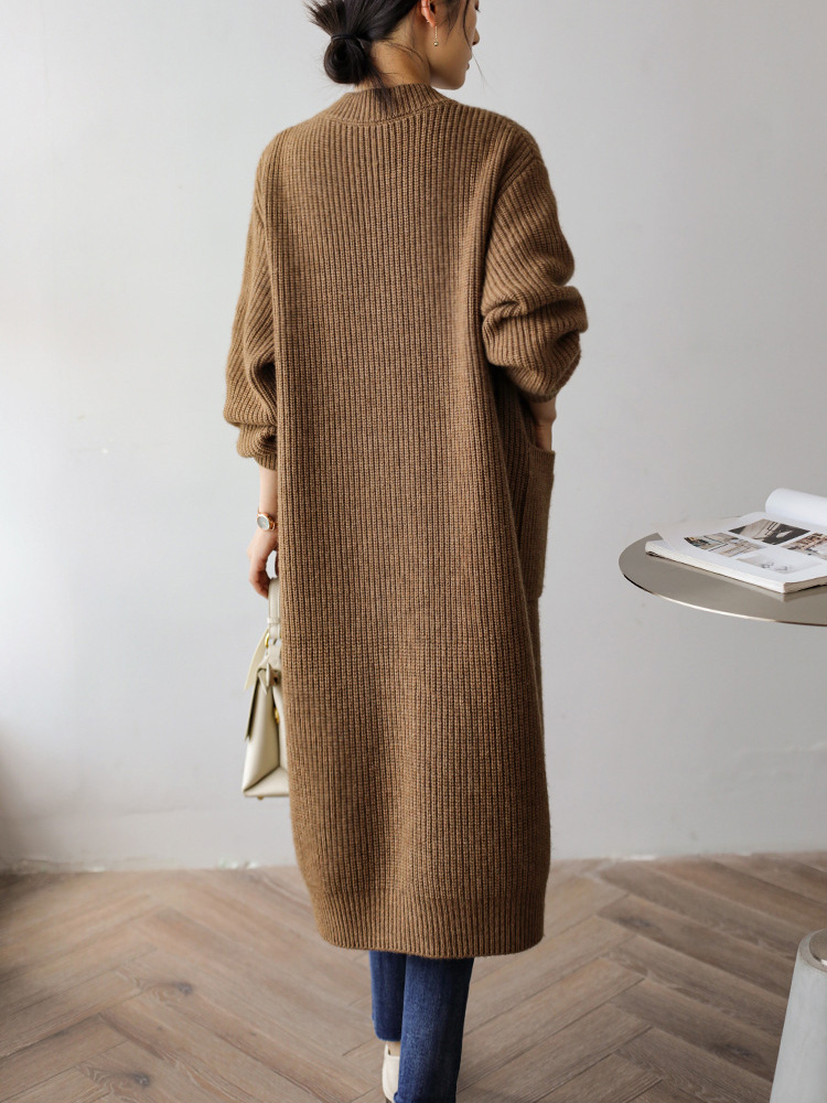 Cardigan long ample en tricot, - Women'S Fashion Gilet avis et prix