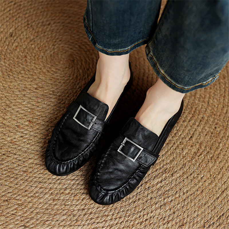 Escarpins en cuir véritable po - Women'S Fashion Footwear avis et prix