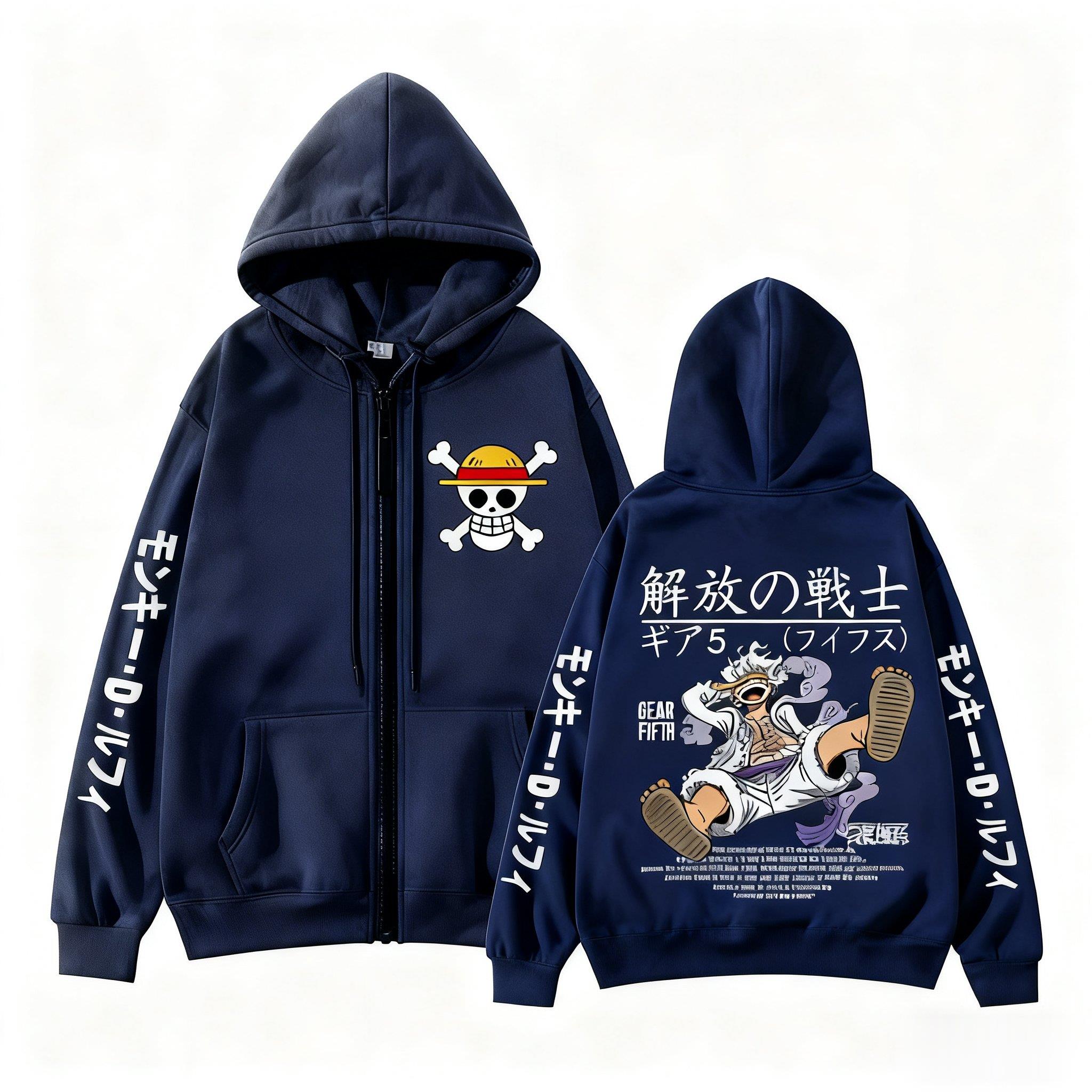 Monkey D Luffy Gear 5 une pièc - Women'S Fashion Zip Hoodie avis et prix
