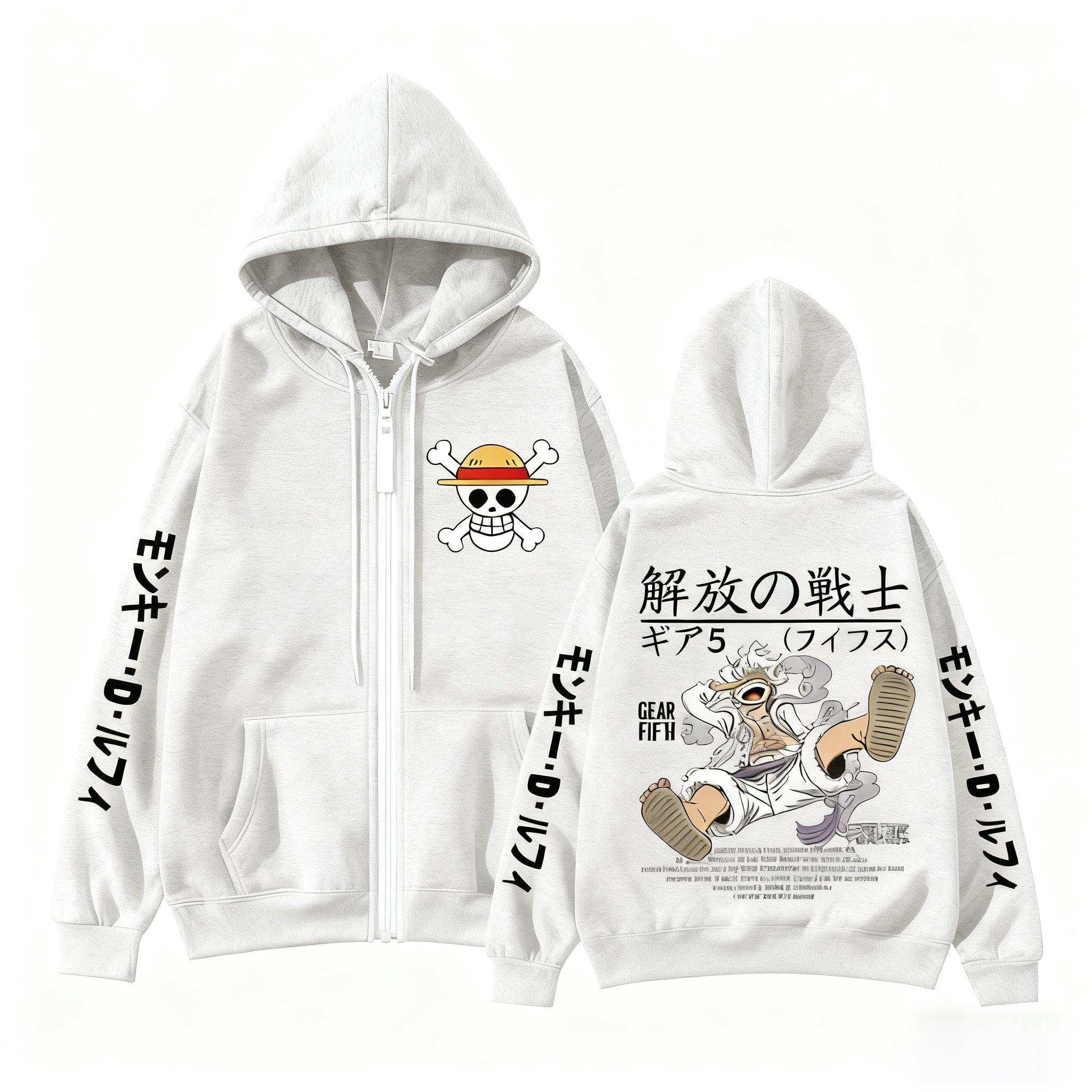 Monkey D Luffy Gear 5 une pièc - Women'S Fashion Zip Hoodie avis et prix