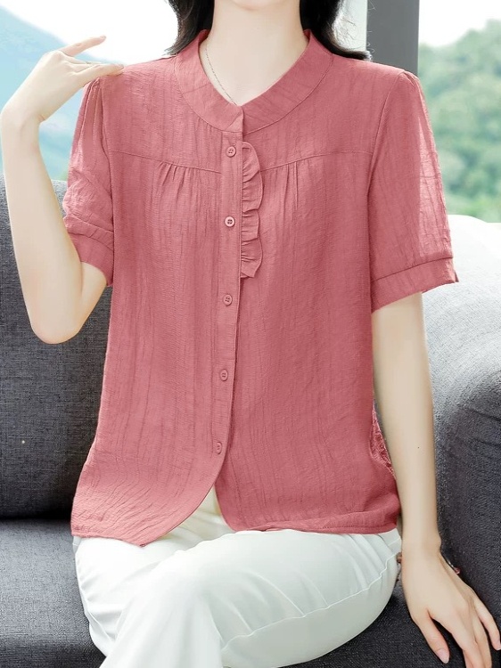 Chemise à manches courtes en c - Women Fashion Over 40 avis et prix