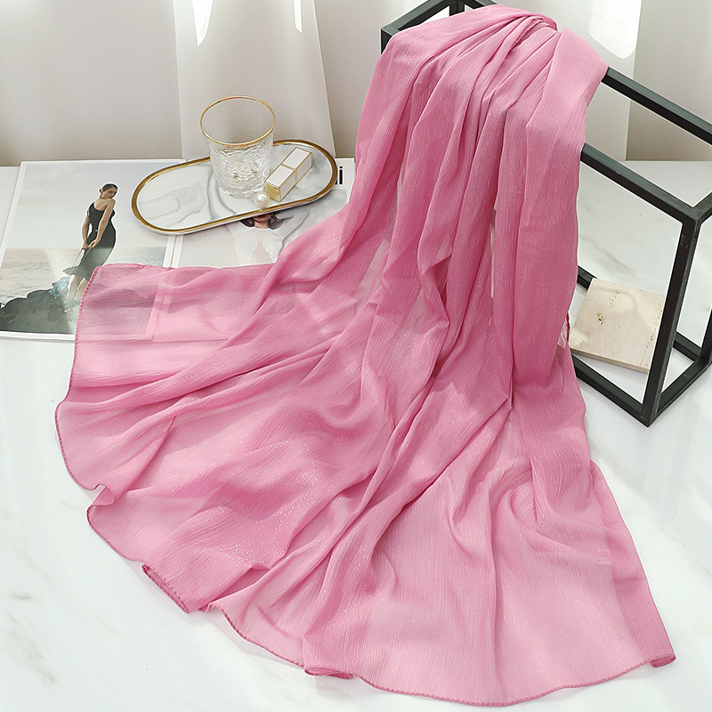 Écharpe fine en soie pour femm - Women'S Fashion Poncho avis et prix