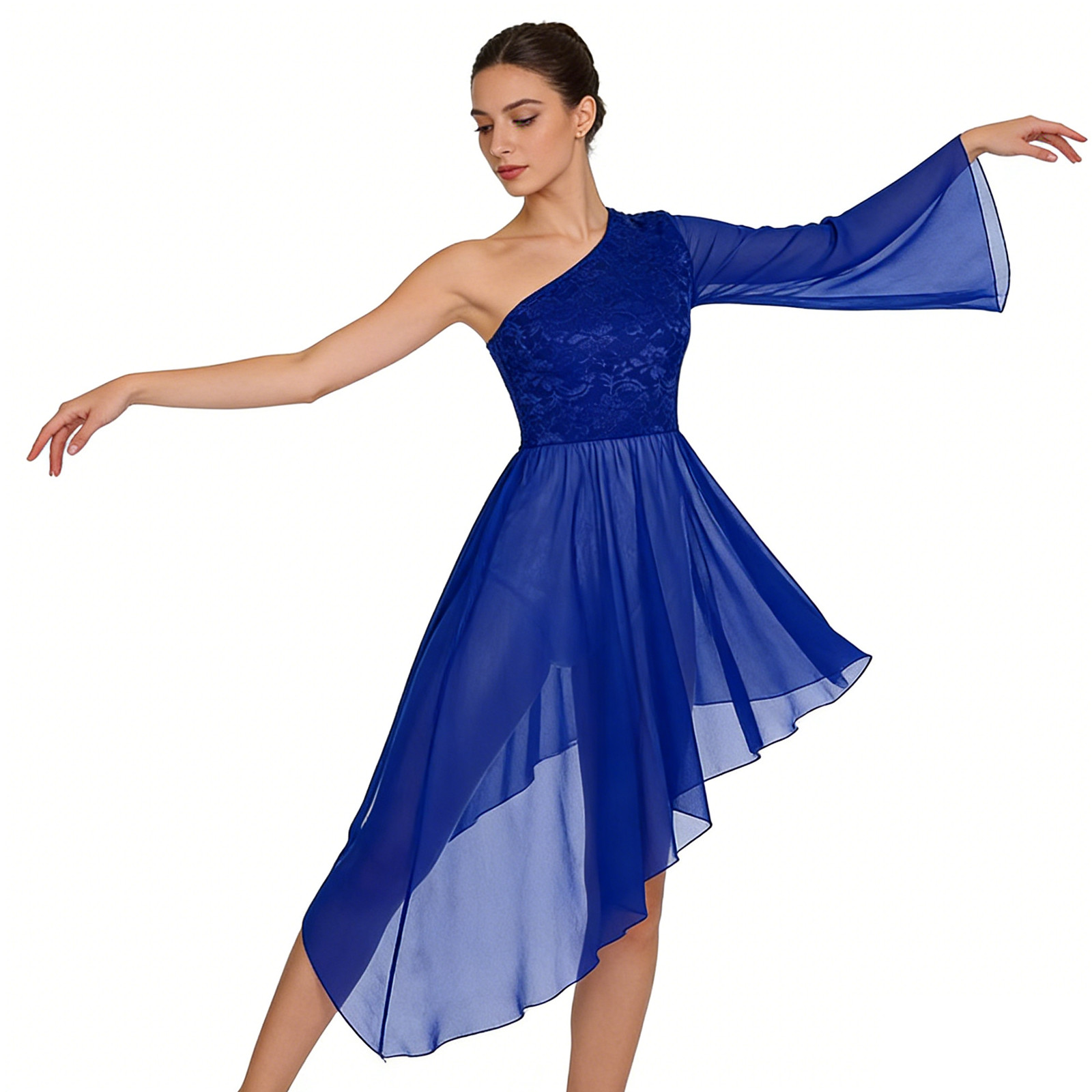 Tunique de danse de Ballet pou - Wrap Blouse Chiffon avis et prix
