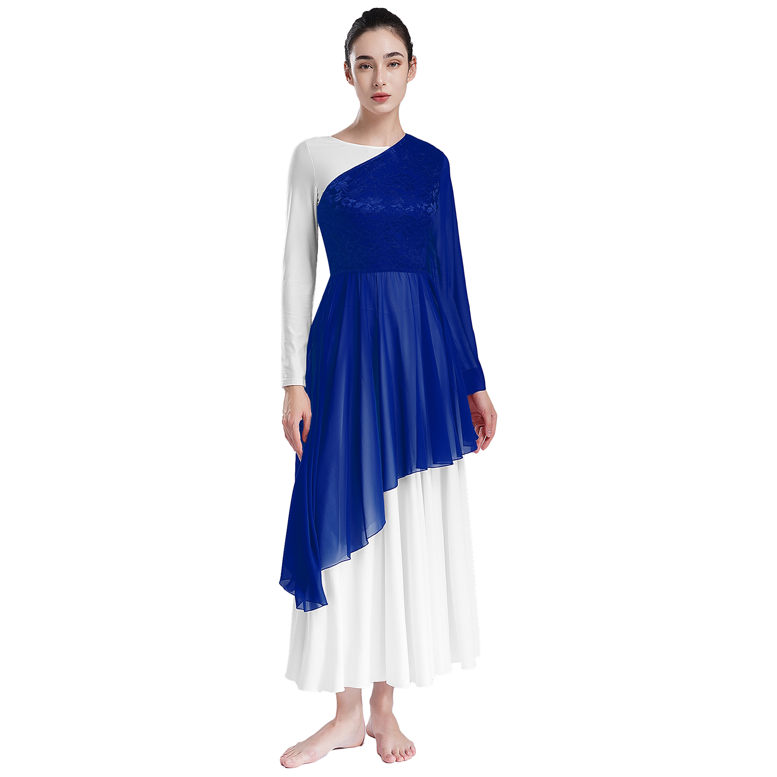 Tunique de danse de Ballet pou - Wrap Blouse Chiffon avis et prix