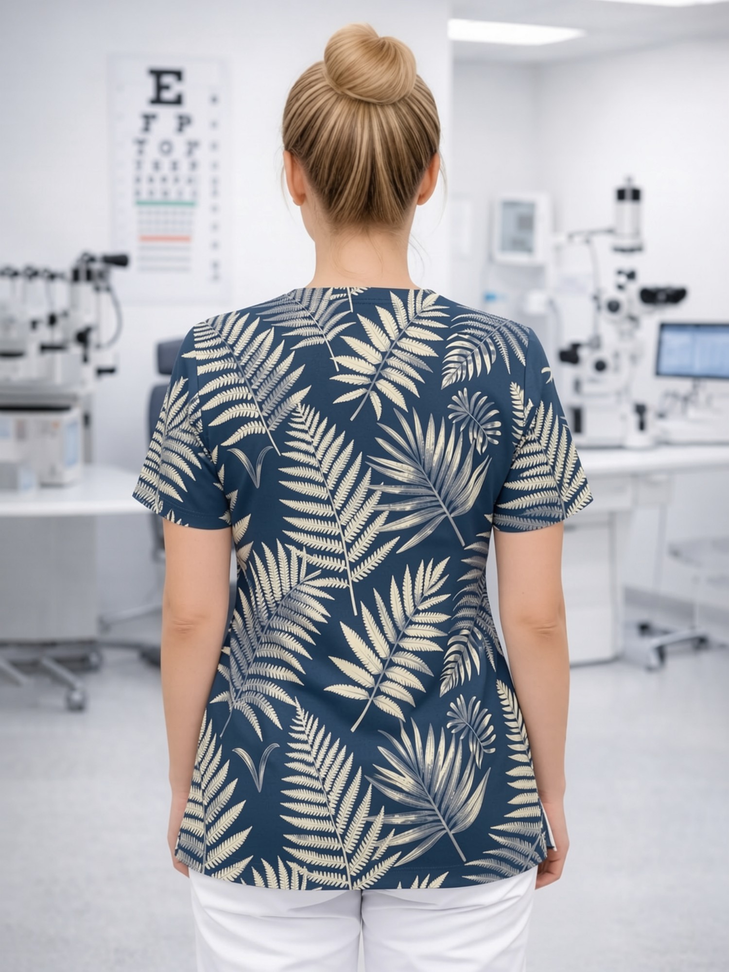 Tunique médicale confortable à - Wrap Blouse Chiffon avis et prix