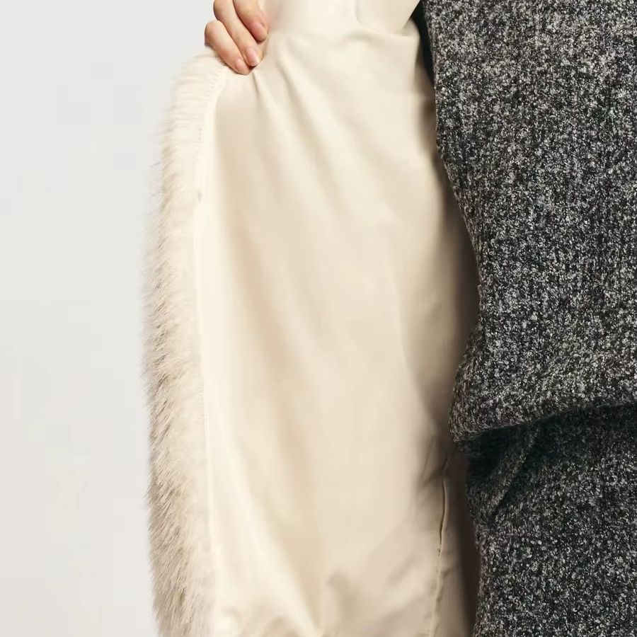 Gilet en fausse fourrure long  - Women'S Fashion Gilet avis et prix