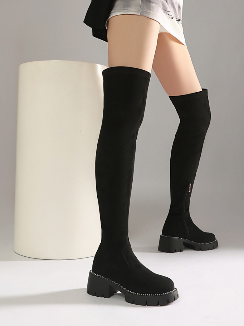 Bottes longues en cuir véritab - Women Fashion Over 40 avis et prix