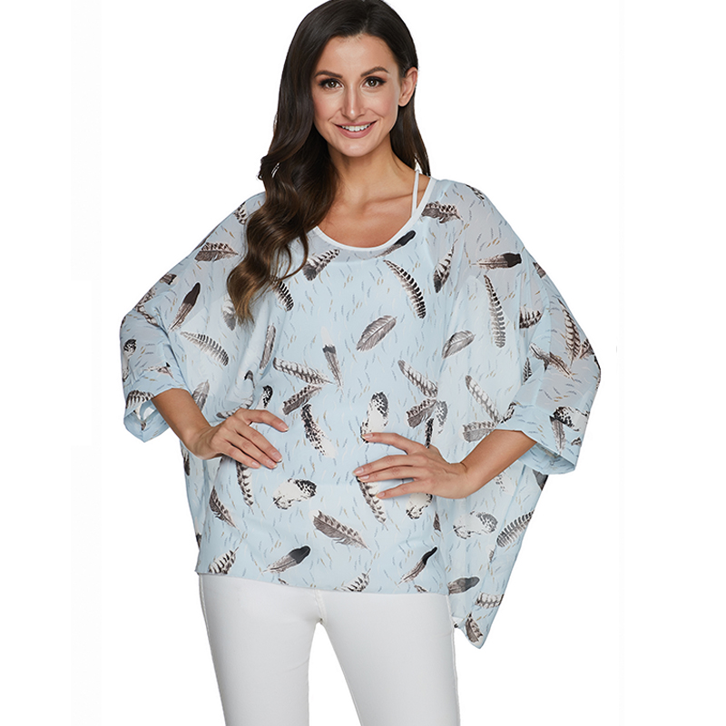 BHflutter-Chemisier en moussel - Wrap Blouse Chiffon avis et prix