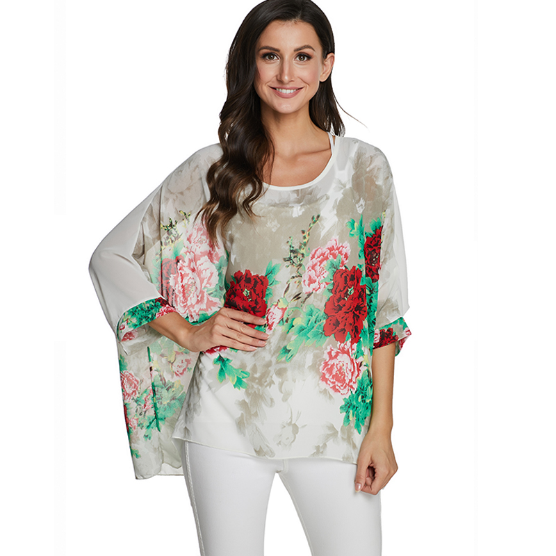 BHflutter-Chemisier en moussel - Wrap Blouse Chiffon avis et prix