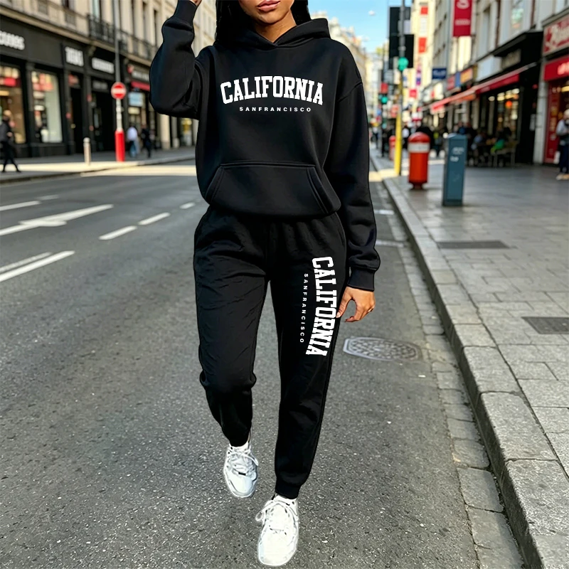 Ensemble de survêtement décont - Women'S Fashion Hoodie avis et prix