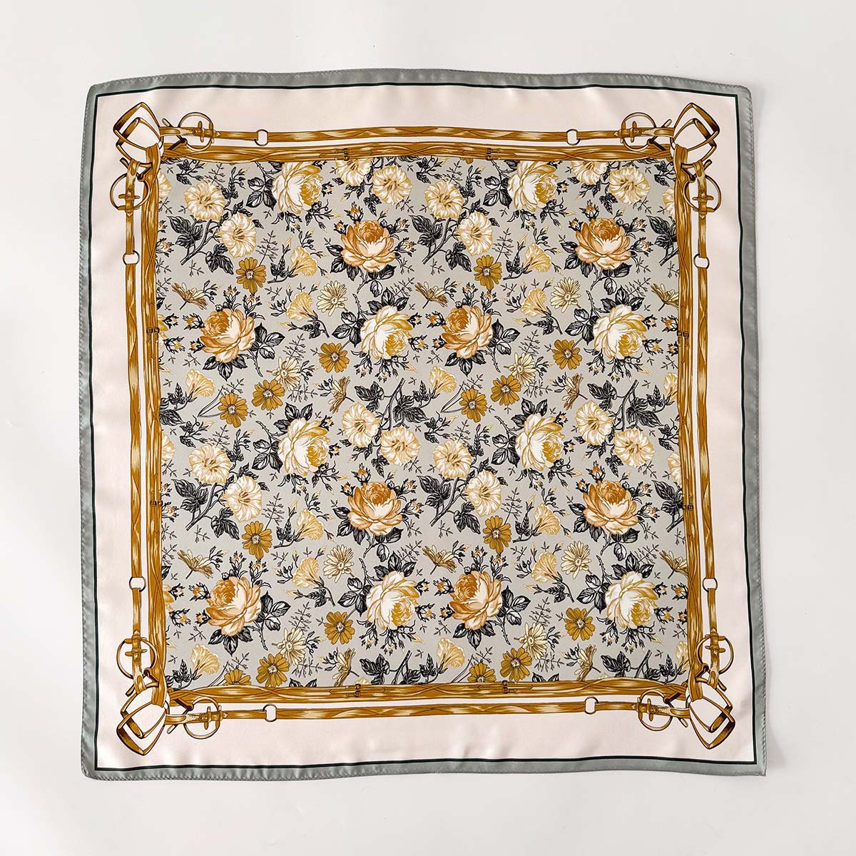 Foulard carré 100% soie vérita - Women'S Fashion Poncho avis et prix