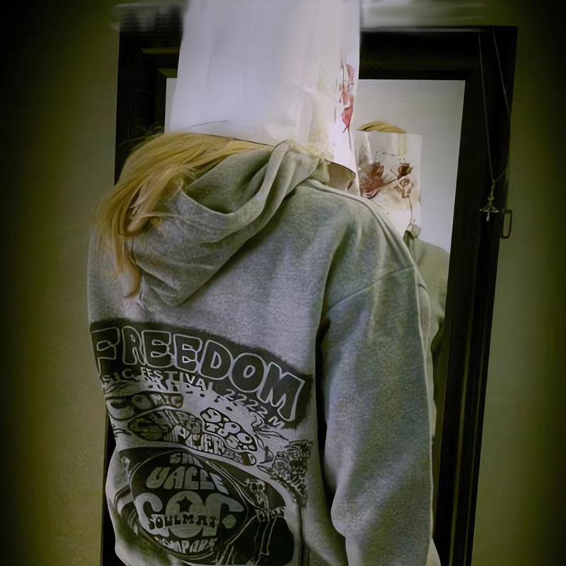 Sweat à capuche zippé Cry of F - Women'S Fashion Zip Hoodie avis et prix