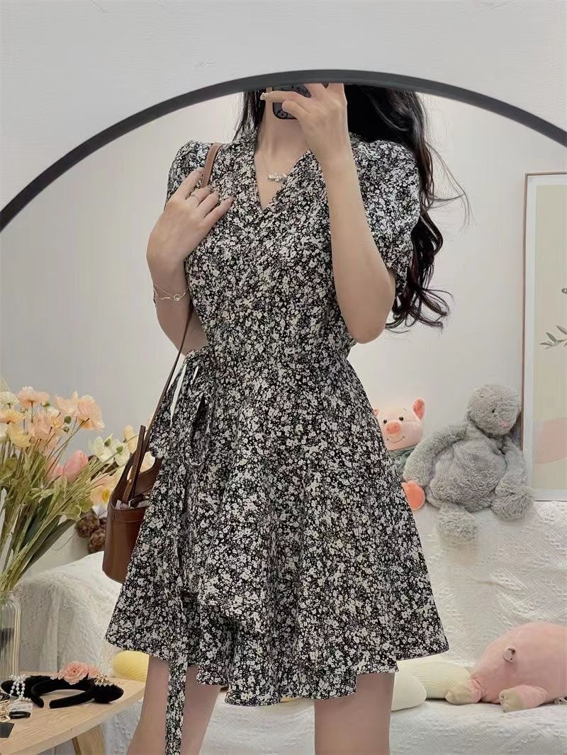 Little daAndrdrums-Robe d'été  - Wrap Blouse Chiffon avis et prix