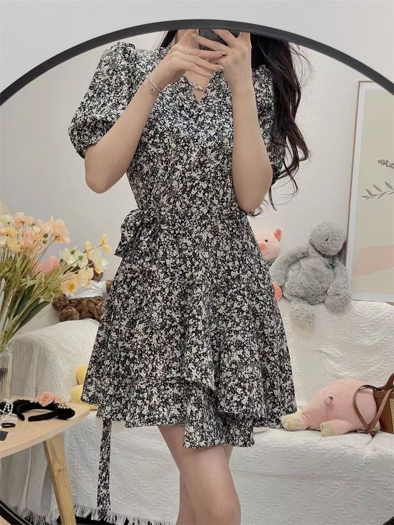 Little daAndrdrums-Robe d'été  - Wrap Blouse Chiffon avis et prix