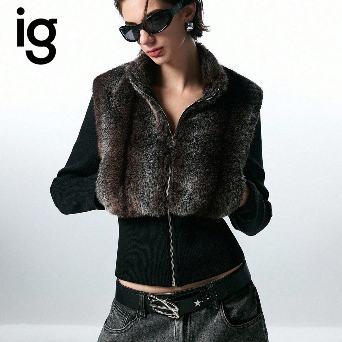 Gilet court sans manches zippé - Women'S Fashion Gilet avis et prix