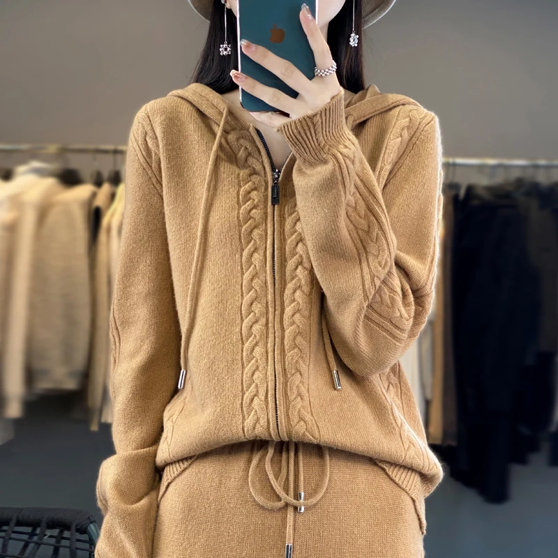 Ensemble 2 pièces pour femme e - Women'S Fashion Zip Hoodie avis et prix