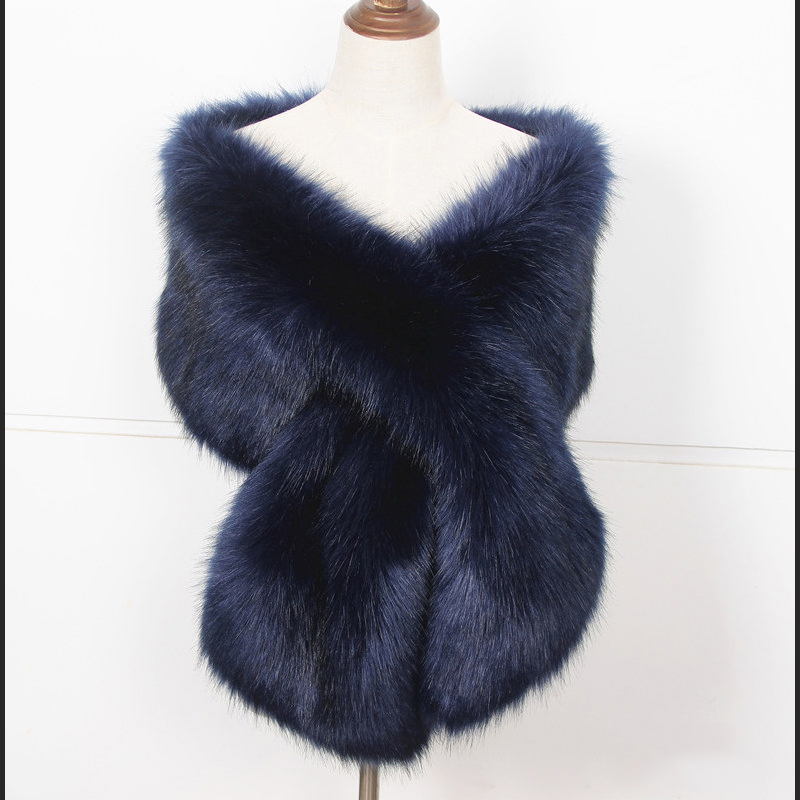 Fausse fourrure de renard pour - Women'S Fashion Poncho avis et prix