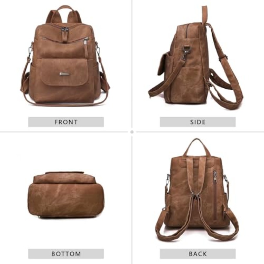 Sac à dos en cuir PU pour femm - Women Fashion Designers avis et prix